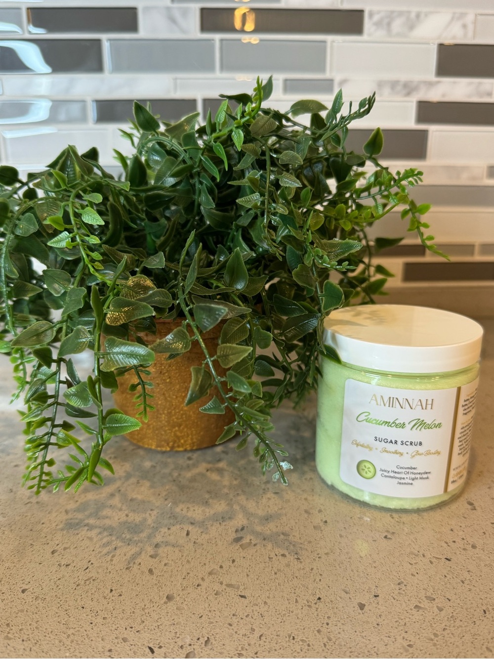 🚨🔥 AMINNAH CUCUMBER MELON LIMITED WEEKLY RELEASE SUGAR SCRUB 🔥🚨